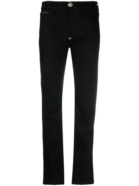 Philipp Plein straight-leg regular-fit jeans Black FABCWDT2141PDE004N
