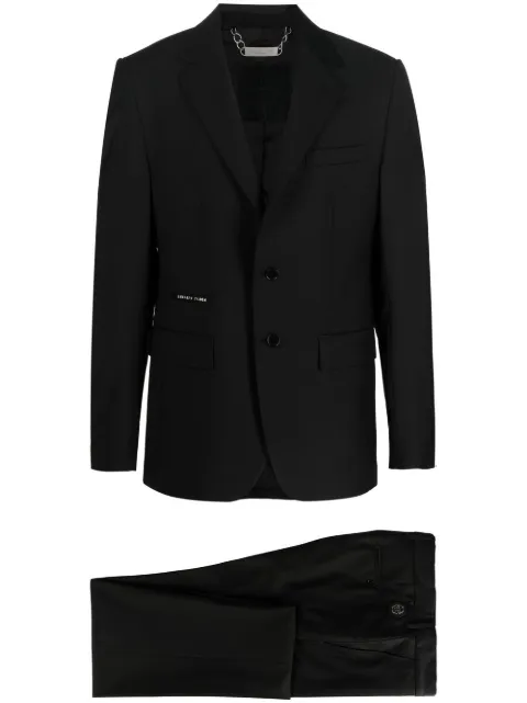 Philipp Plein single-breasted two-piece suit Black FABCMRF1577PTE003N