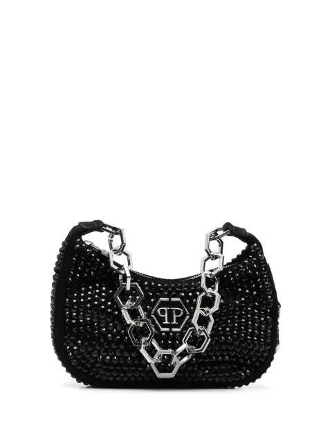 Philipp Plein shoulder bag crystals Black FABAWBA1628PLE010N