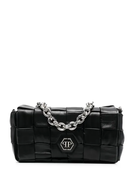 Philipp Plein Hexagon medium shoulder bag Black FABAWBA1617PLE010N