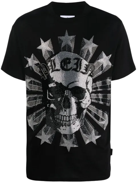 Philipp Plein round neck T-shirt Black FABCMTK5638PJY002N