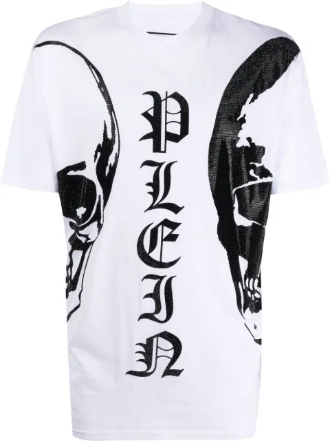 Philipp Plein short sleeve T-shirt White FABCMTK5624PJY002N