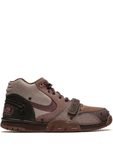 Nike x Travis Scott Air Trainer 1 SP "Coriander" sneakers Brown DR7515