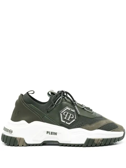 Philipp Plein Hexagon low-top sneakers Green FABSUSC0248PTE003N