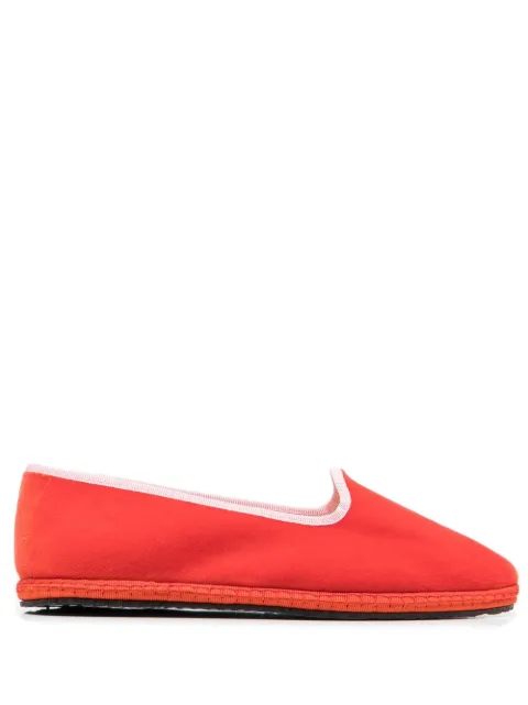 Scarosso Valentina velvet slippers Red YOLOSLIPREDVELV