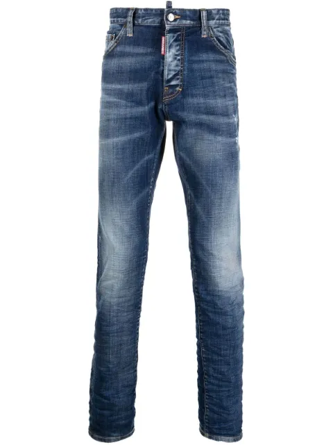 DSQUARED2 stonewashed skinny jeans Blue S74LB1167S30342