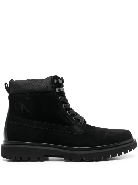 Calvin Klein Jeans Lug lace-up hiking boots Black YM0YM00270