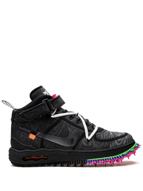 Nike X Off-White Air Force 1 Mid "Black" sneakers Black DO6290