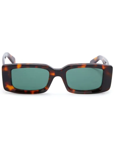 Off-White Eyewear Arthur tortoiseshell-design sunglasses Green OERI016C99PLA0026455