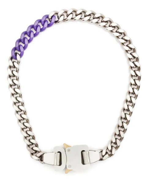 1017 ALYX 9SM Classic chain-link necklace Silver AAUJW0078OT03