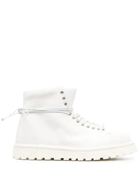 Marsèll Pallottola Pomice lace-up boots White MWG351P
