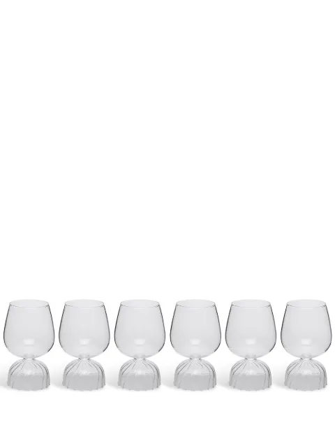 Ichendorf Milano Tutu wine glasses (set of six) White 09312036S