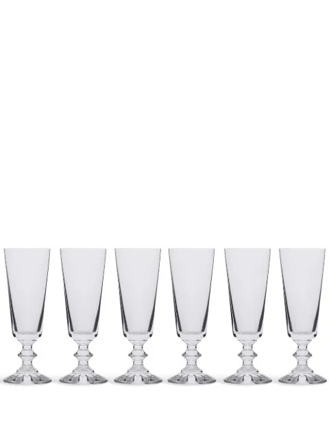 Ichendorf Milano Parigi set-of-six flute glasses White 09312807S