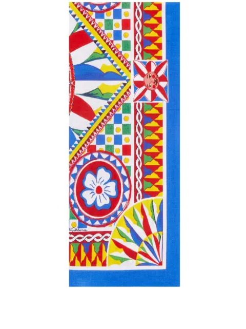 Dolce & Gabbana linen napkins (set of two ) Blue TCGS05TCADN