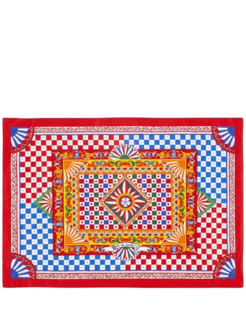 Dolce & Gabbana placemat-napkin set Multicolour TCGS04TCADN