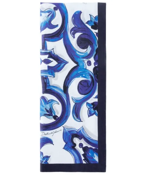 Dolce & Gabbana linen napkins (set of two ) Blue TCGS05TCADN
