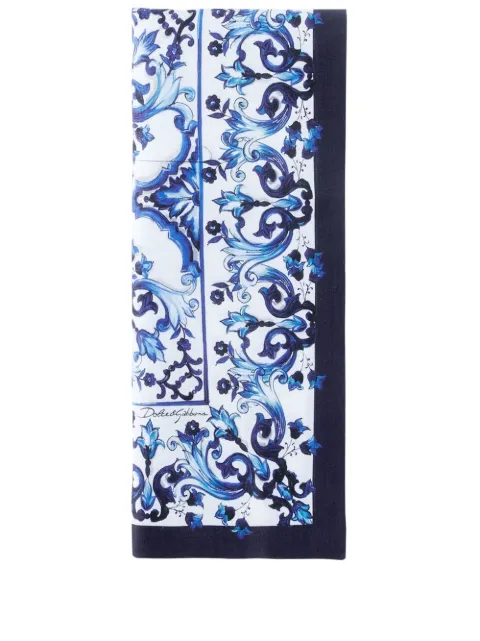 Dolce & Gabbana linen napkins (set of two ) Blue TCGS05TCADN