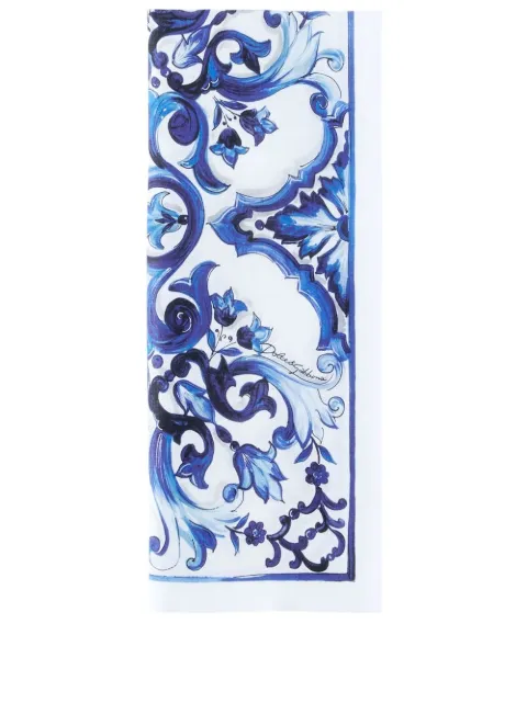 Dolce & Gabbana linen napkins (set of two ) Blue TCGS05TCADN