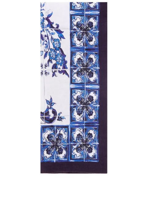 Dolce & Gabbana linen napkins (set of two ) Blue TCGS05TCADN