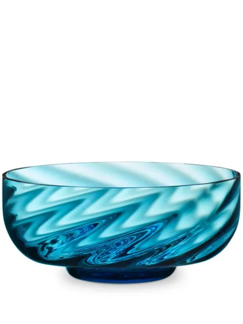 Dolce & Gabbana Murano glass hand-blown ice cream bowls (set of two) Blue TCBS04TCA34