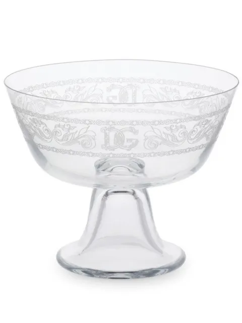 Dolce & Gabbana logo-embossed fruit bowl White TCB026TCA73