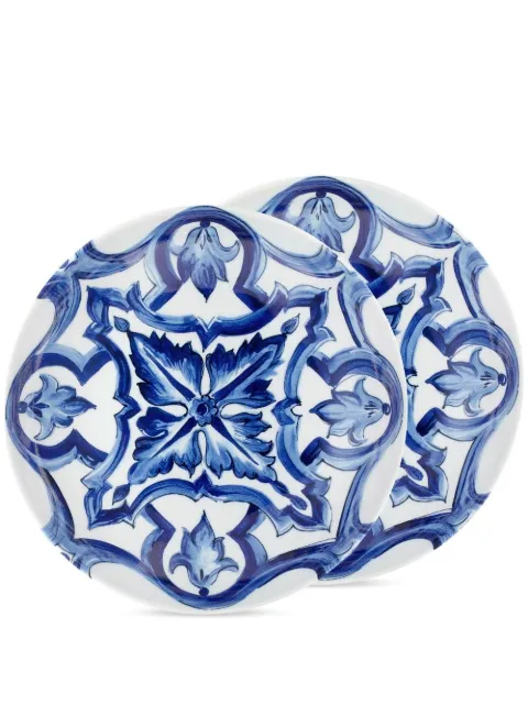 Dolce & Gabbana set-of-two soup bowls Blue TC0S05TCA88