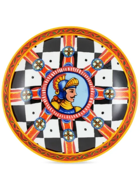 Dolce & Gabbana porcelain soup plates (set of 2) White TC0S05TCA13
