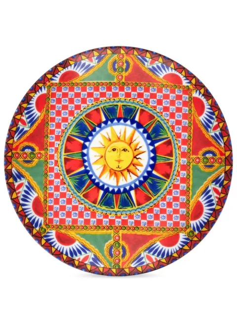 Dolce & Gabbana porcelain dessert plates (set of two) Red TC0S03TCA21