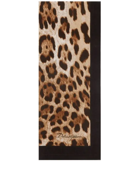 Dolce & Gabbana set of two linen napkins Brown TCGS05TCADO