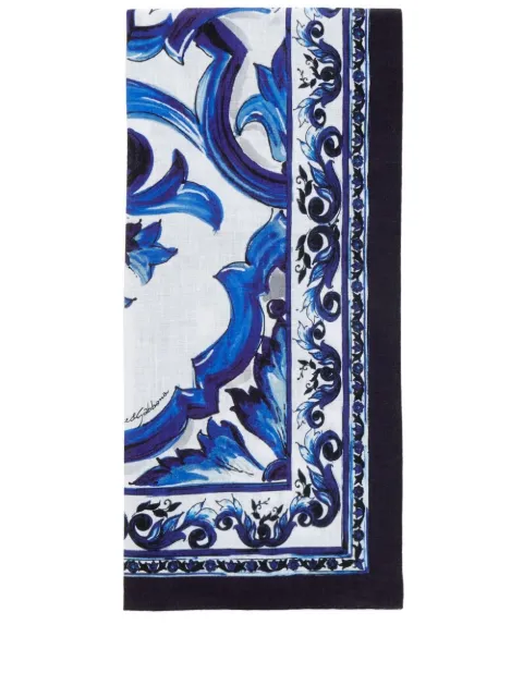 Dolce & Gabbana linen napkins (set of two ) Blue TCGS05TCADN