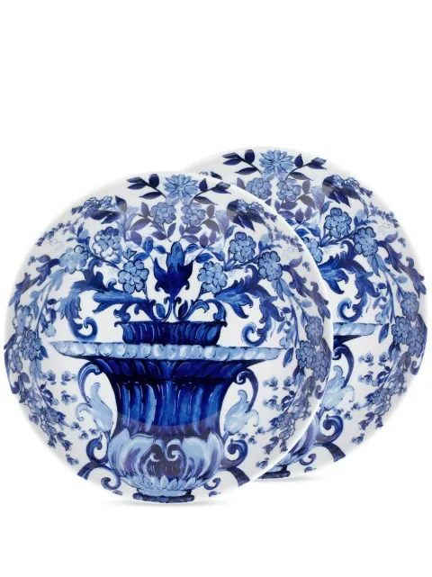 Dolce & Gabbana set-of-two soup bowls Blue TC0S05TCA88