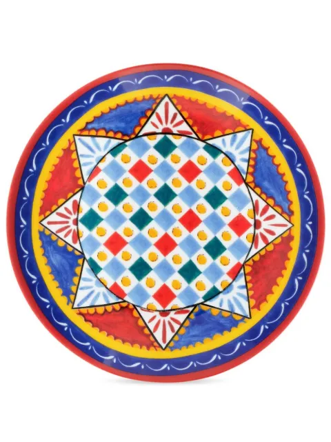 Dolce & Gabbana porcelain dessert plates (set of two) Blue TC0S03TCA24