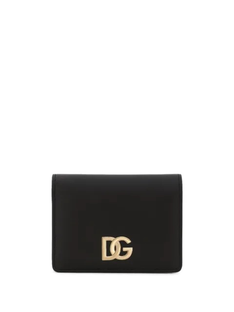 Dolce & Gabbana DG-logo leather wallet Black BI1211AW576