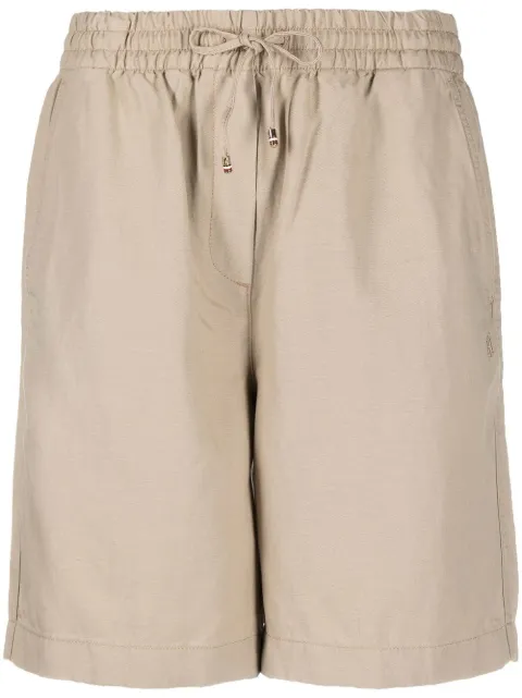 Tommy Hilfiger drawstring knee-length shorts Neutrals WW0WW35572
