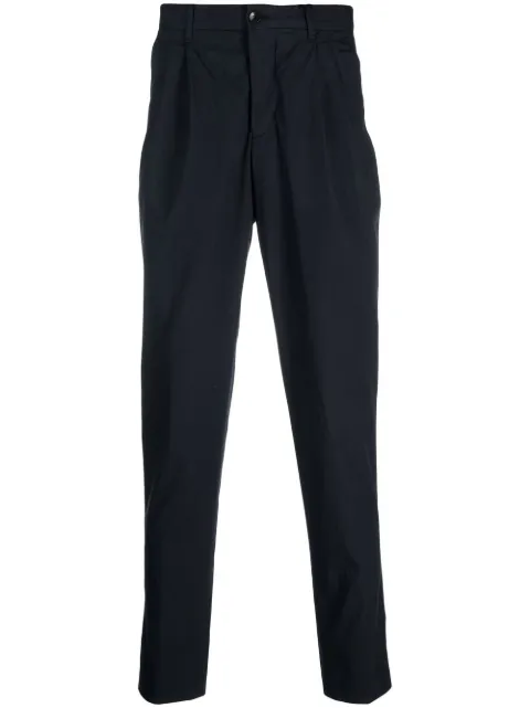 Tommy Hilfiger cotton tapered trousers Blue MW0MW26616