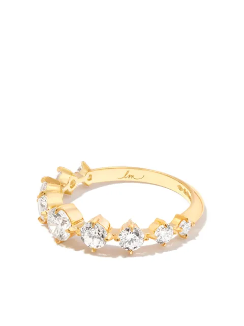 Lizzie Mandler Fine Jewelry 18kt yellow gold Éclat diamond ring Gold R1209WD