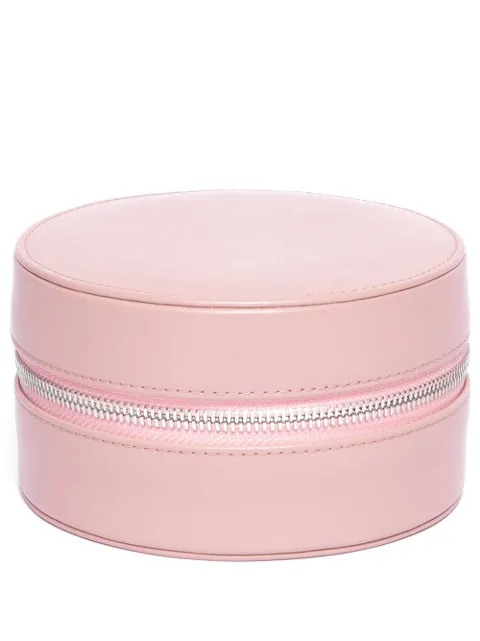 Rapport travel zip jewellery case Pink J182
