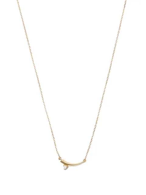 Adina Reyter 14kt yellow gold Thorn Tiny diamond necklace Gold N1681THNY14
