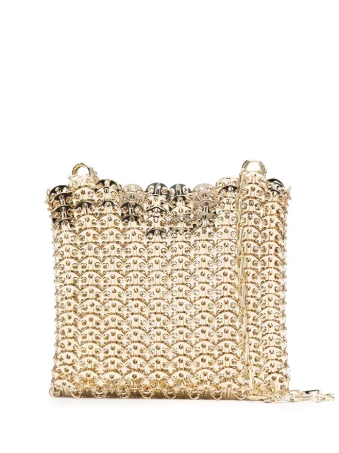Rabanne gold Iconic Chain 1969 Cross body Bag Gold 19ESS0007MET002