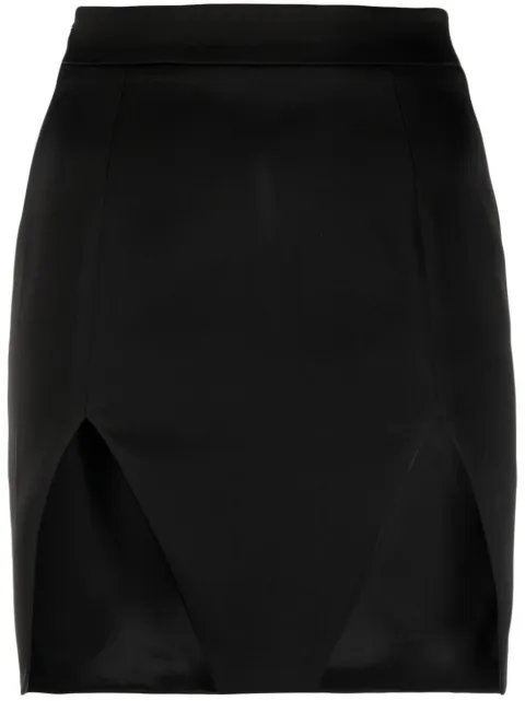 V:PM ATELIER cut-out mini-skirt Black VP149B