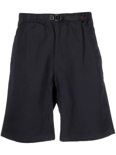 Gramicci buckle-fastening waistband shorts Blue G101OGT