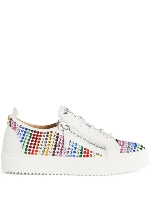 Giuseppe Zanotti Gail Strass sneakers White RW20038001