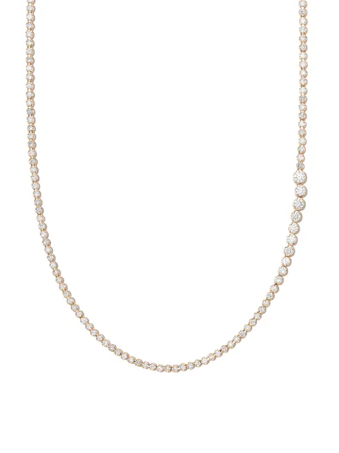 Sophie Bille Brahe 18kt yellow gold diamond tennis necklace Gold N122NUATENWH