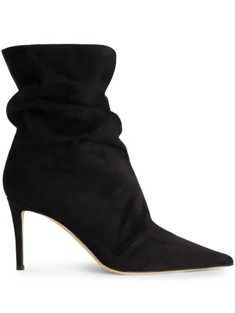Giuseppe Zanotti 85mm Yunah slouchy boots Black I270031003