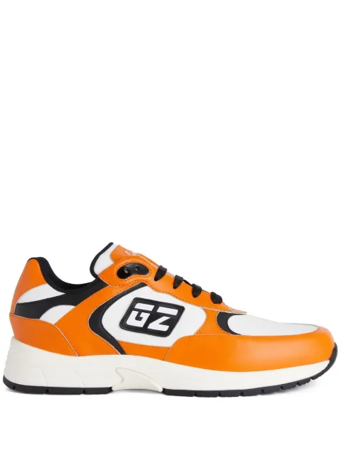Giuseppe Zanotti GZ Runner lace-up low-top sneakers Orange RU20057005