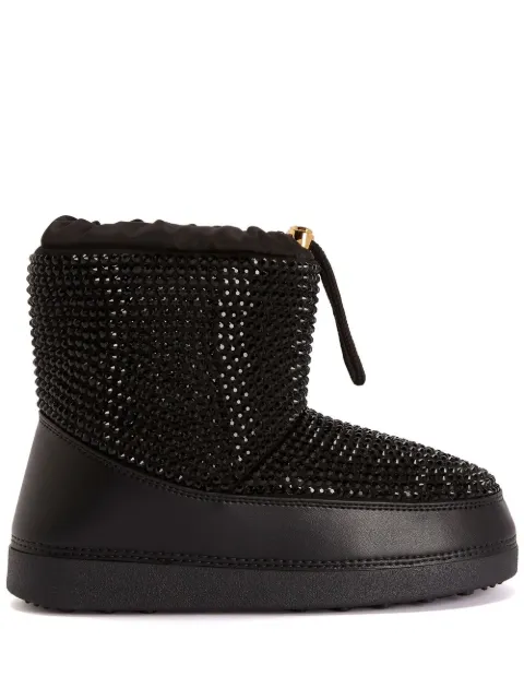 Giuseppe Zanotti Gz-Aspen rhinestone-embellished boots Black RW20044001