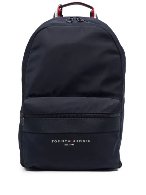 Tommy Hilfiger logo zipped backpack Blue IAM0AM09272