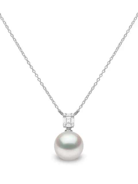 Yoko London 18kt white gold Starlight pearl and diamond necklace Silver QYP22667W
