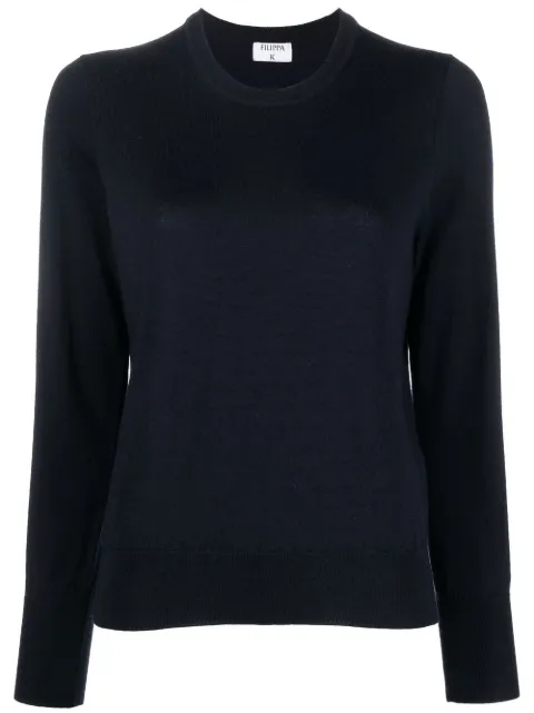 Filippa K round-neck sweater Blue 28920