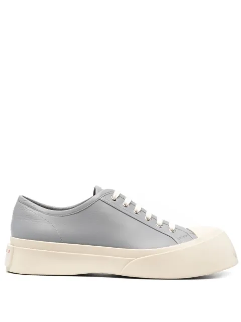 Marni Pablo low-top leather sneakers Grey SNZU002002P2722